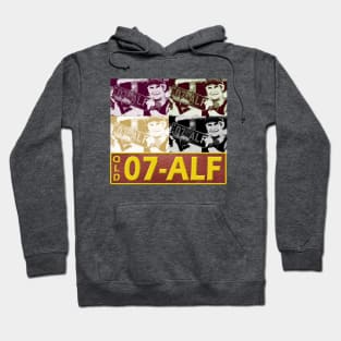 Briabane Broncos - Allan Langer - ALF POPART Hoodie